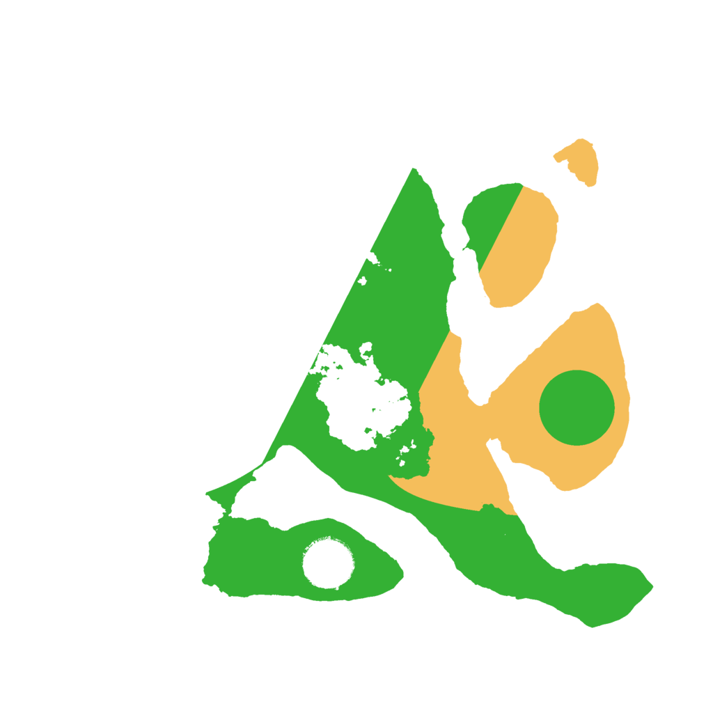 Biome Rust Map: Barren, Size: 2500, Seed: 42