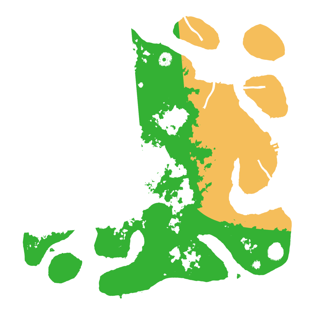 Biome Rust Map: Procedural Map, Size: 3510, Seed: 5737366