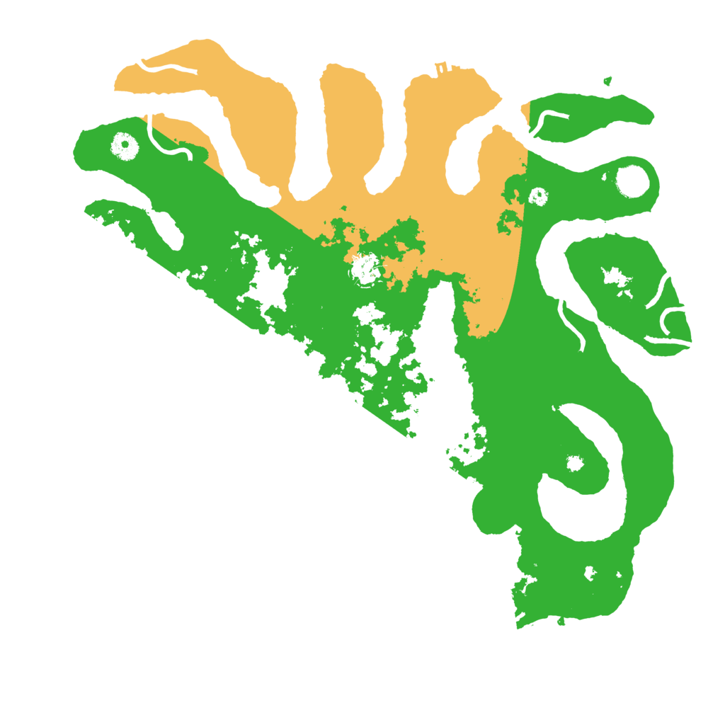 Biome Rust Map: Procedural Map, Size: 4000, Seed: 1809480991