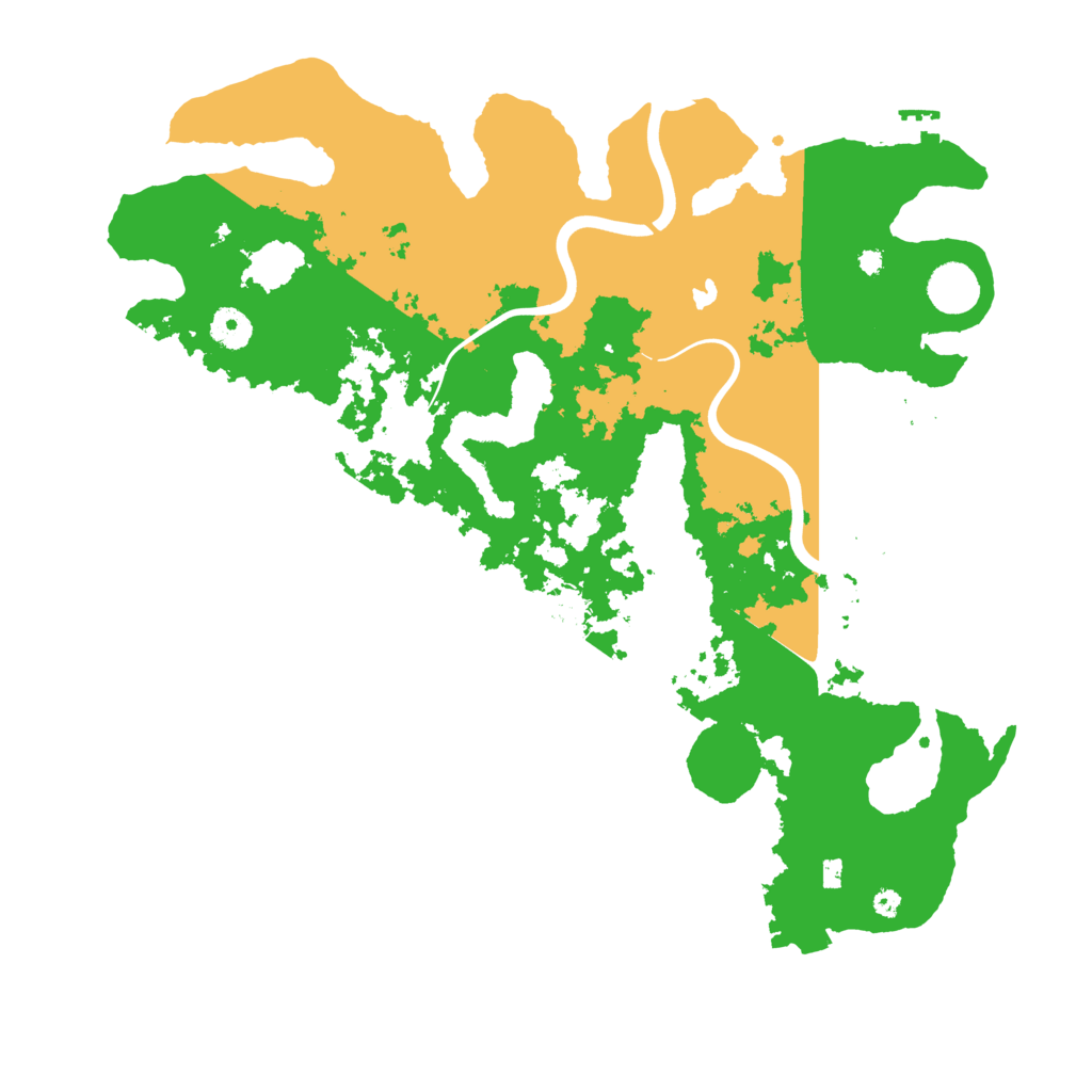 Biome Rust Map: Procedural Map, Size: 4000, Seed: 1809480991
