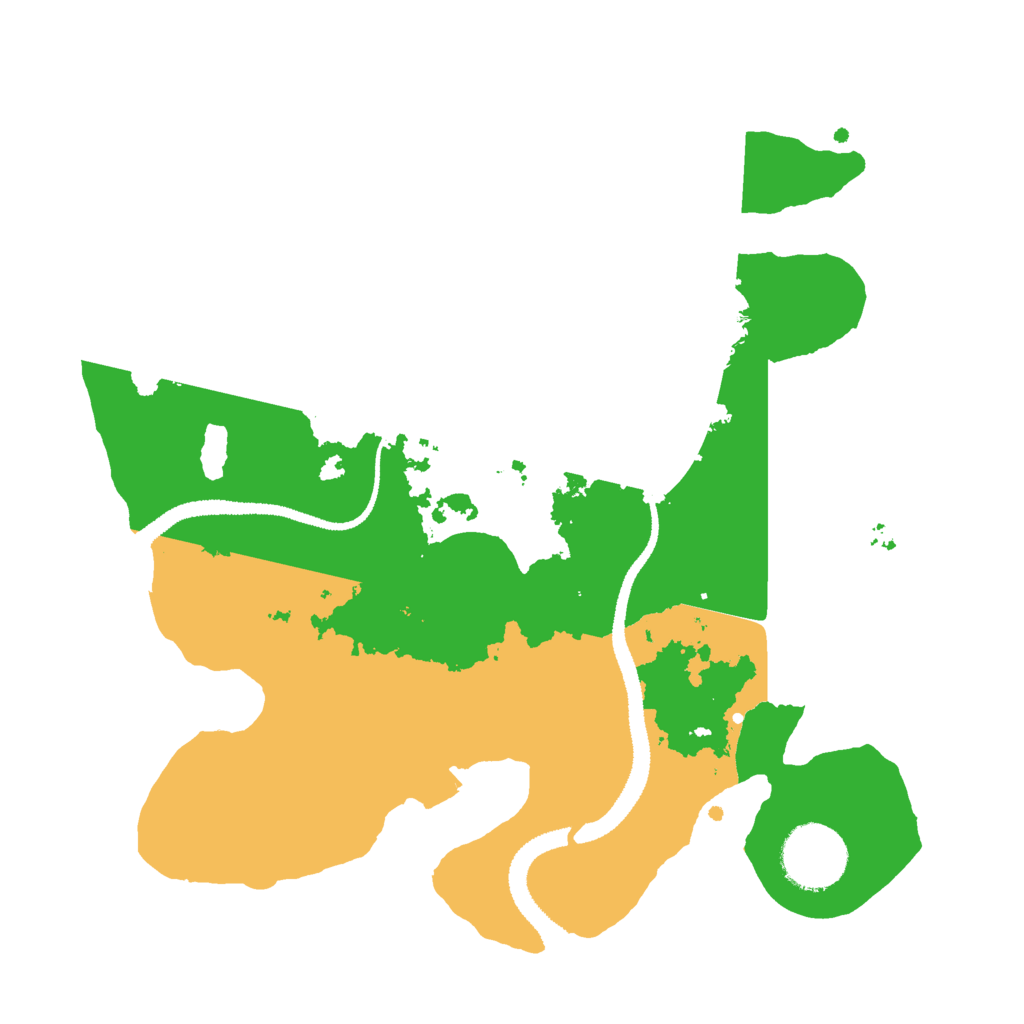 Biome Rust Map: Procedural Map, Size: 2750, Seed: 764756545