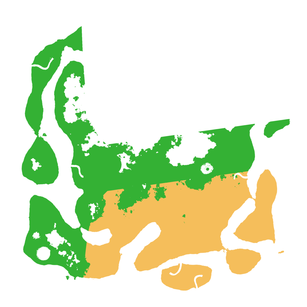 Biome Rust Map: Procedural Map, Size: 4000, Seed: 153450