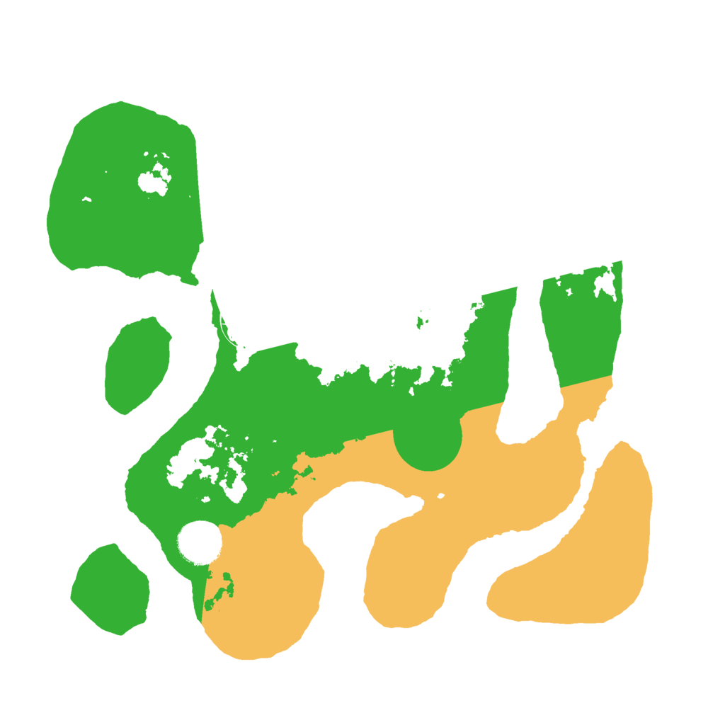 Biome Rust Map: Barren, Size: 2950, Seed: 1