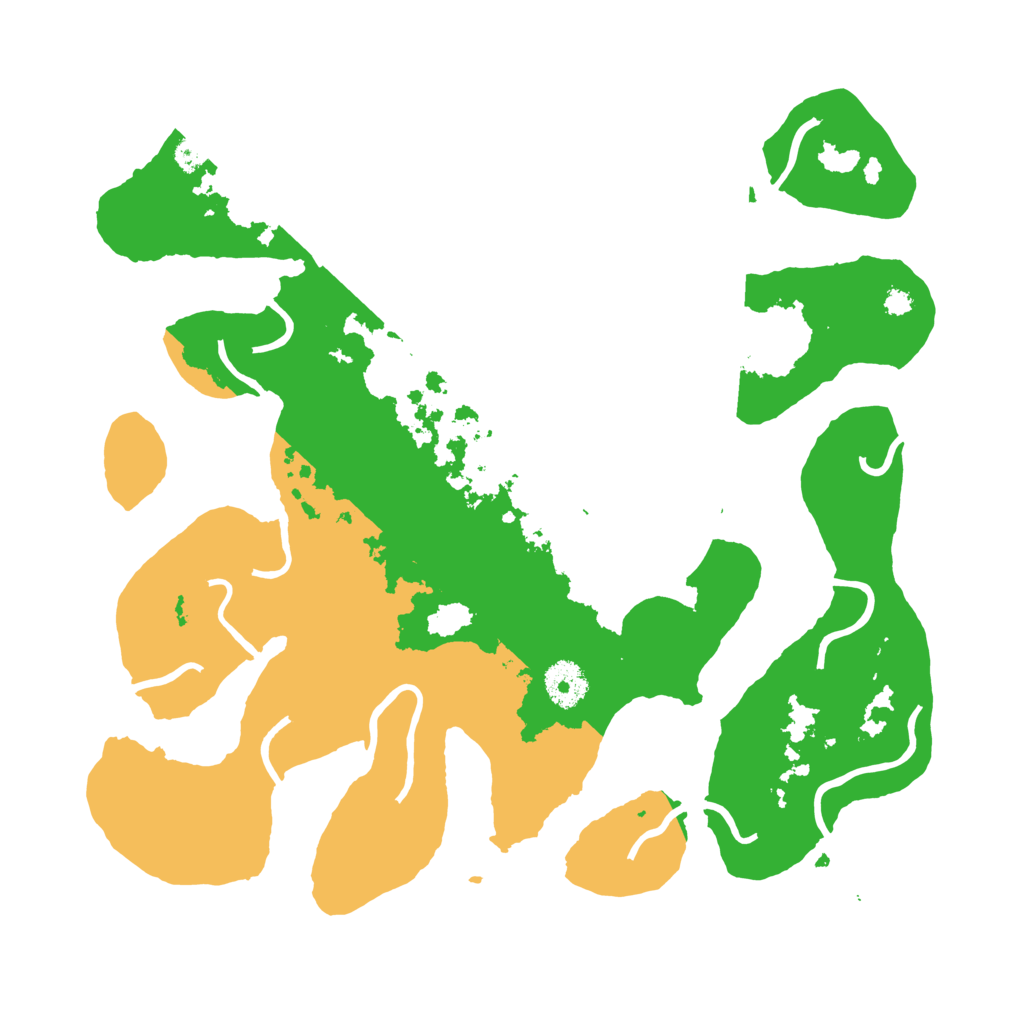 Biome Rust Map: Procedural Map, Size: 3500, Seed: 1717179475