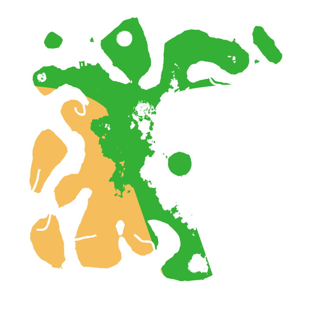 Biome Rust Map: Procedural Map, Size: 3500, Seed: 5169515