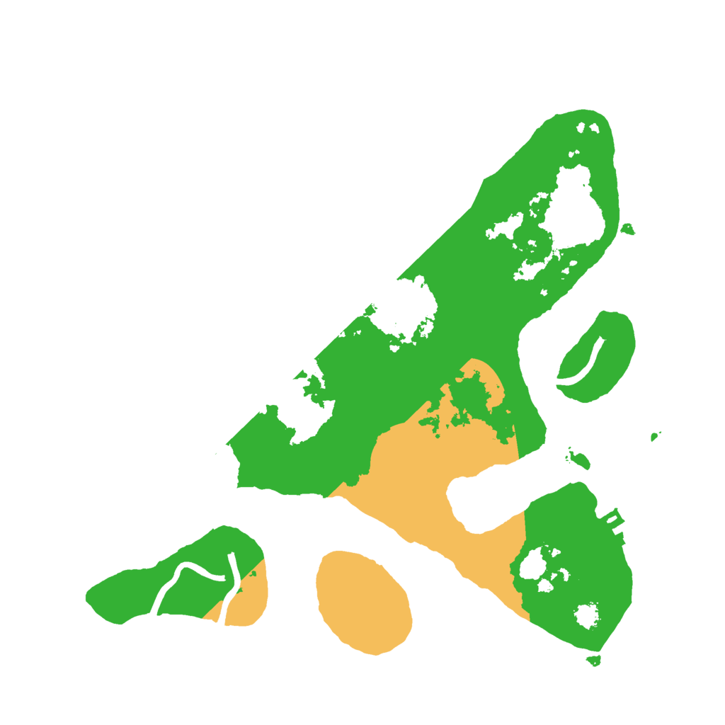 Biome Rust Map: Procedural Map, Size: 2700, Seed: 1829