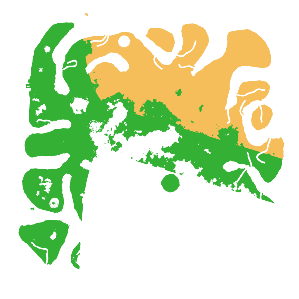 Biome Rust Map: Procedural Map, Size: 4500, Seed: 371411584