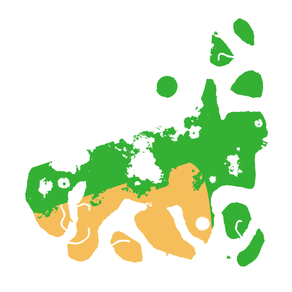 Biome Rust Map: Procedural Map, Size: 3800, Seed: 1611322732