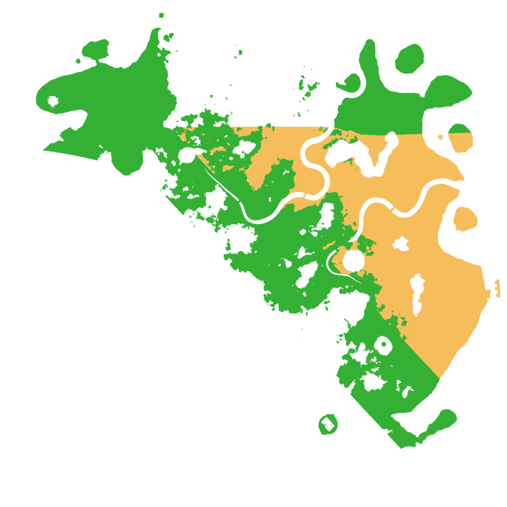 Biome Rust Map: Procedural Map, Size: 4250, Seed: 950820305