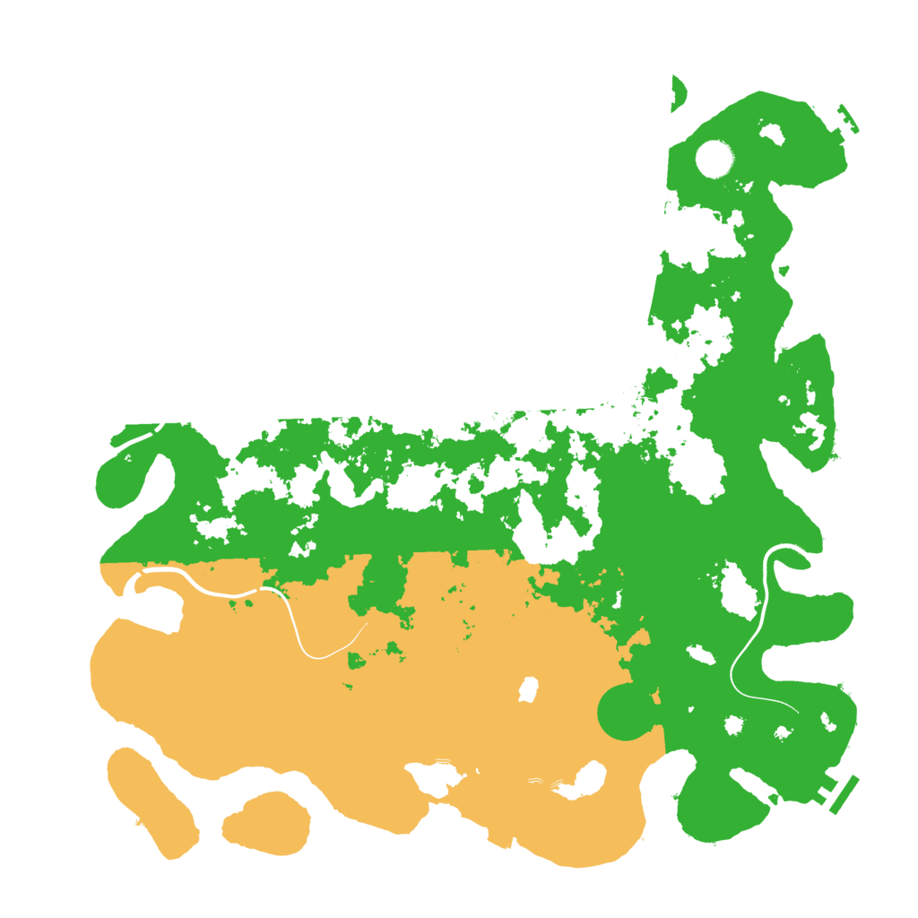 Biome Rust Map: Procedural Map, Size: 4300, Seed: 1029484289
