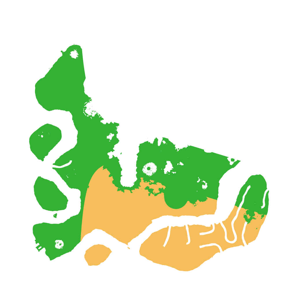 Biome Rust Map: Procedural Map, Size: 3356, Seed: 13825