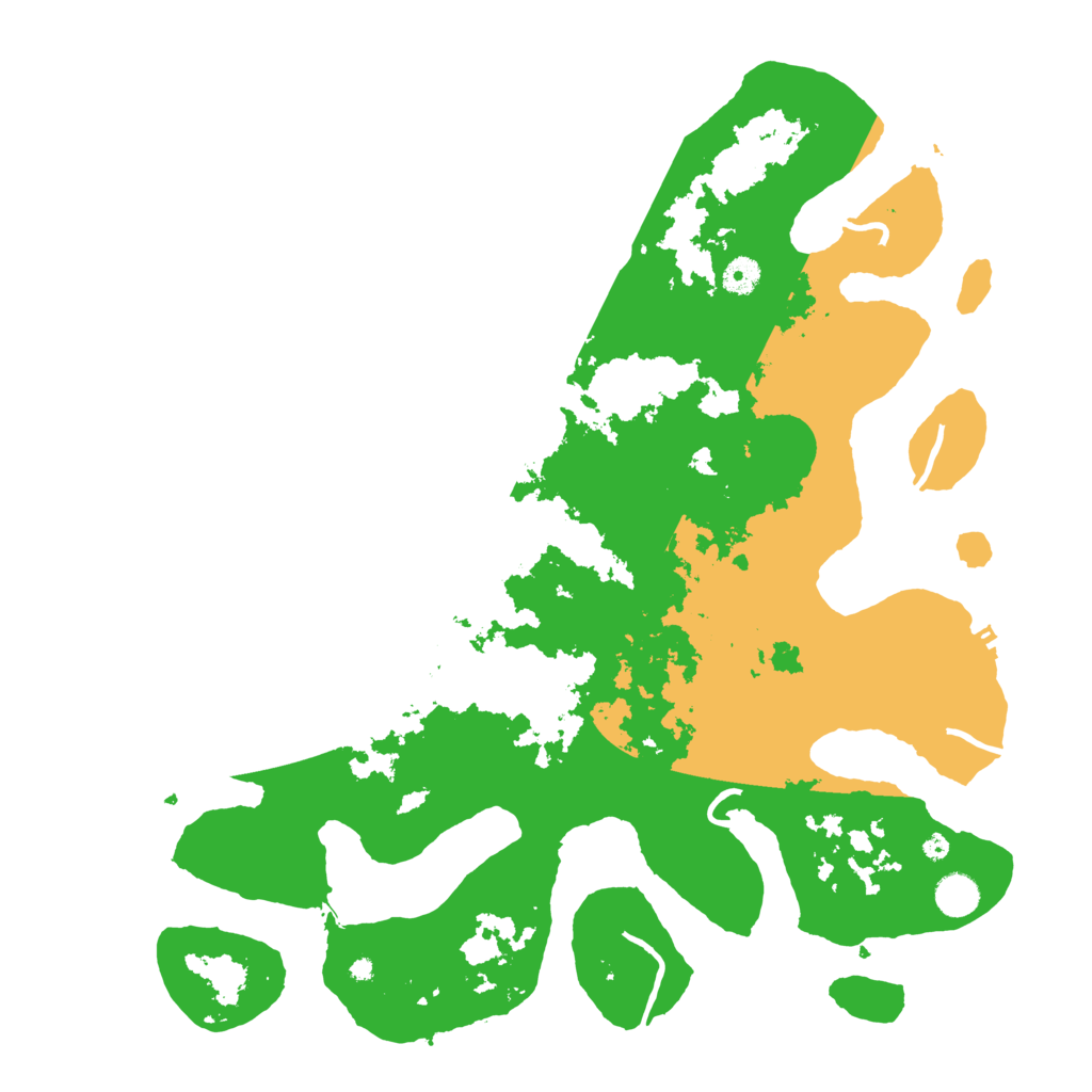 Biome Rust Map: Procedural Map, Size: 4400, Seed: 9182845