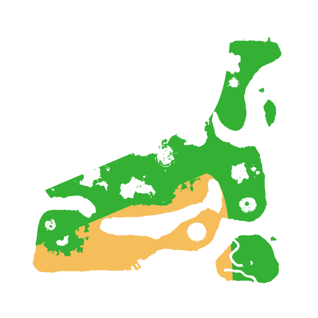 Biome Rust Map: Procedural Map, Size: 3000, Seed: 215912