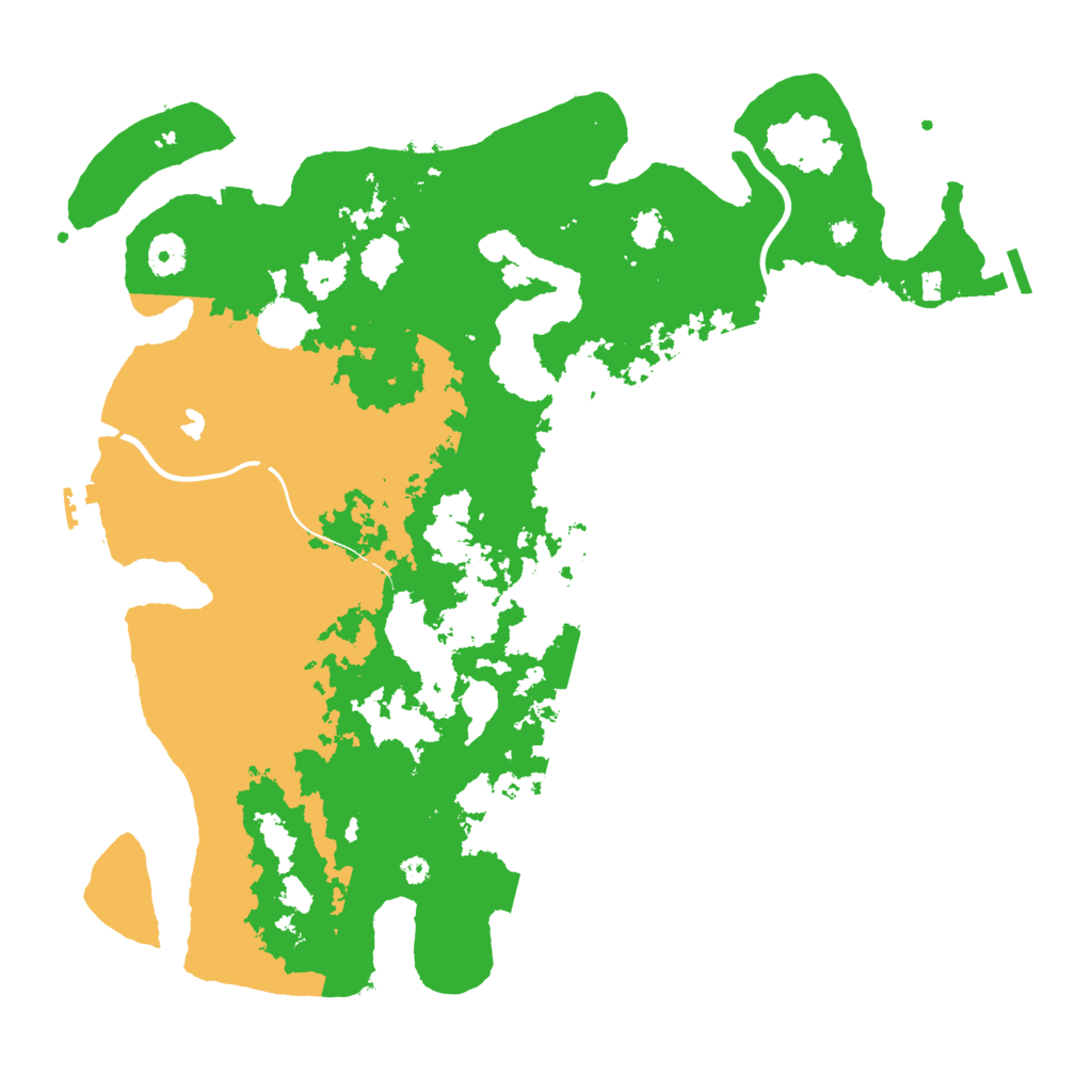 Biome Rust Map: Procedural Map, Size: 4000, Seed: 4828443