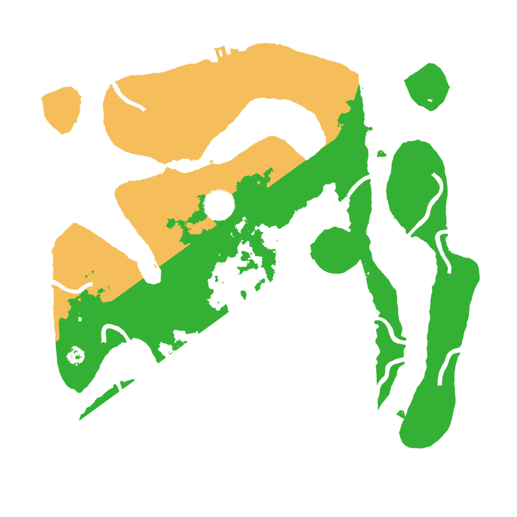 Biome Rust Map: Procedural Map, Size: 3000, Seed: 4419675