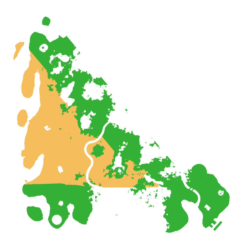 Biome Rust Map: Procedural Map, Size: 4500, Seed: 5217679