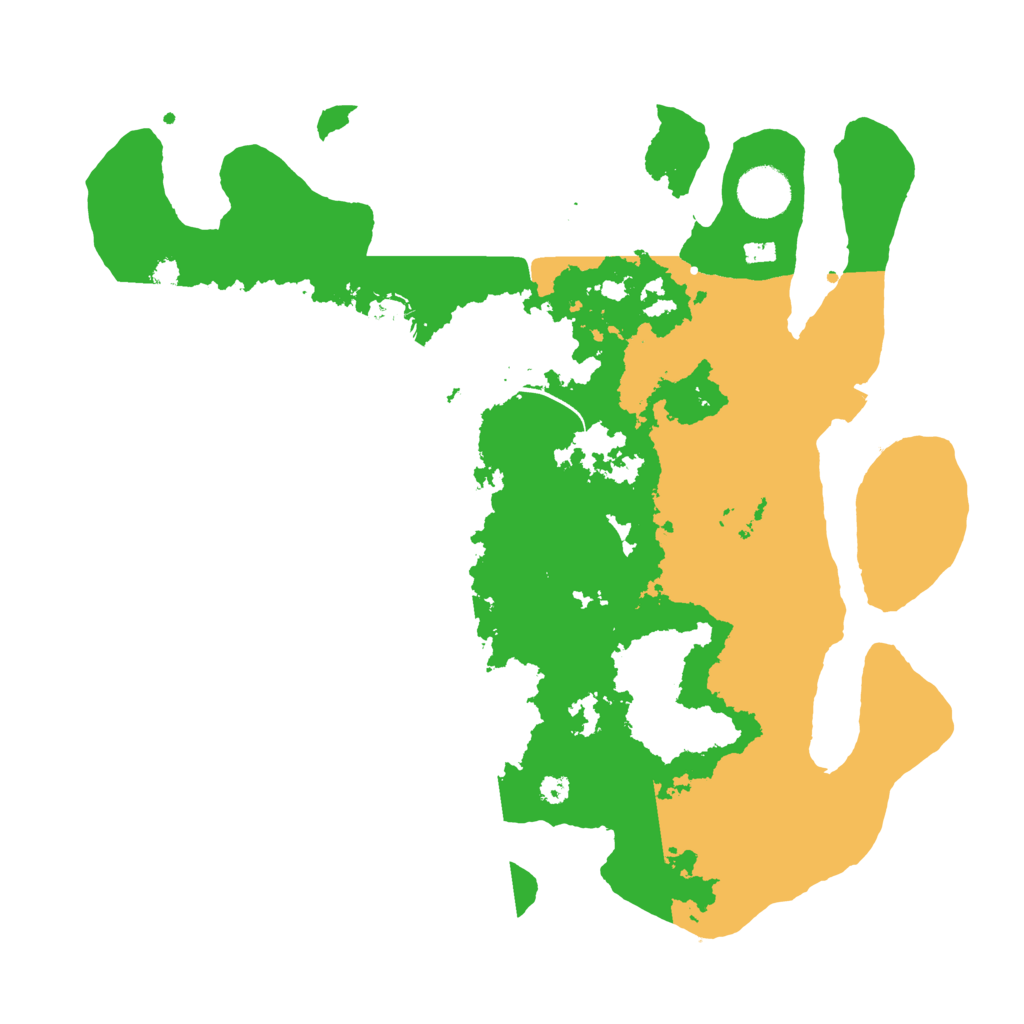 Biome Rust Map: Procedural Map, Size: 3550, Seed: 426366