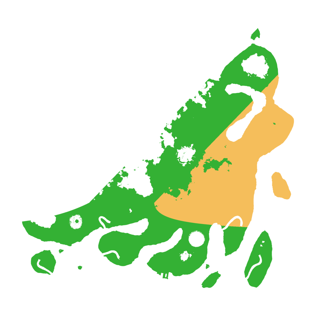 Biome Rust Map: Procedural Map, Size: 3500, Seed: 3934030