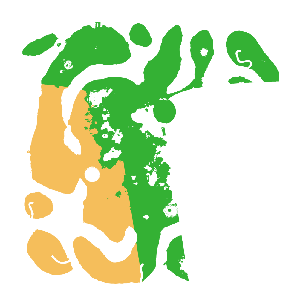 Biome Rust Map: Procedural Map, Size: 3600, Seed: 1727726945