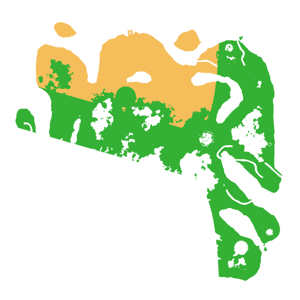 Biome Rust Map: Procedural Map, Size: 3920, Seed: 2147483647