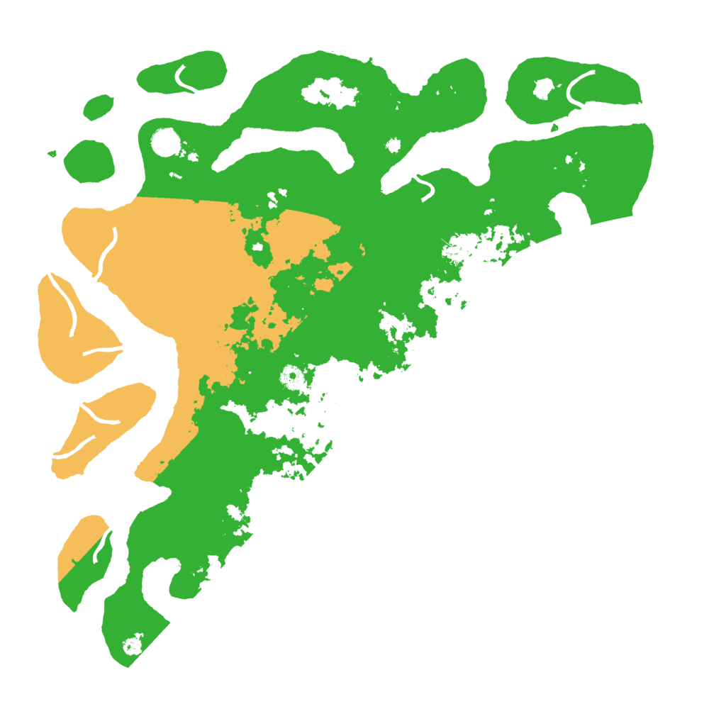 Biome Rust Map: Procedural Map, Size: 4499, Seed: 1176307899