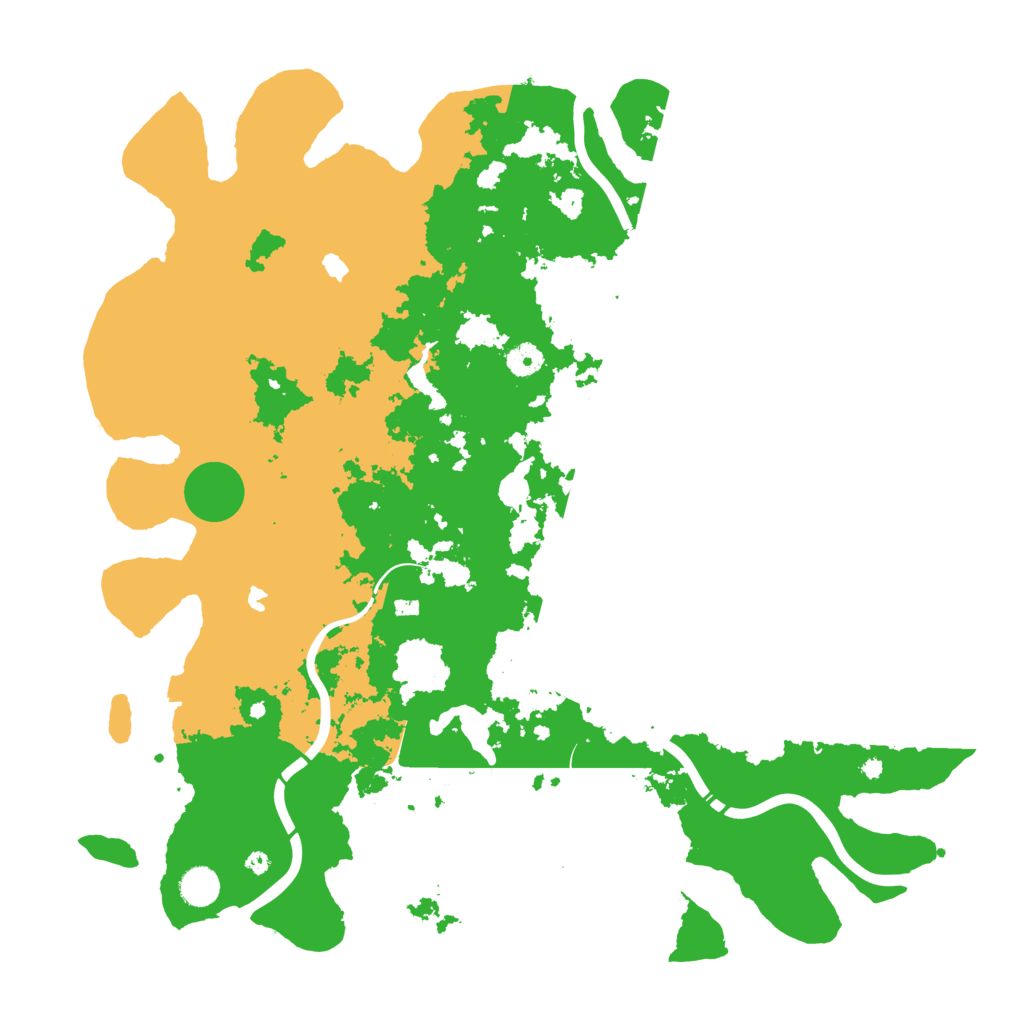 Biome Rust Map: Procedural Map, Size: 4500, Seed: 6438
