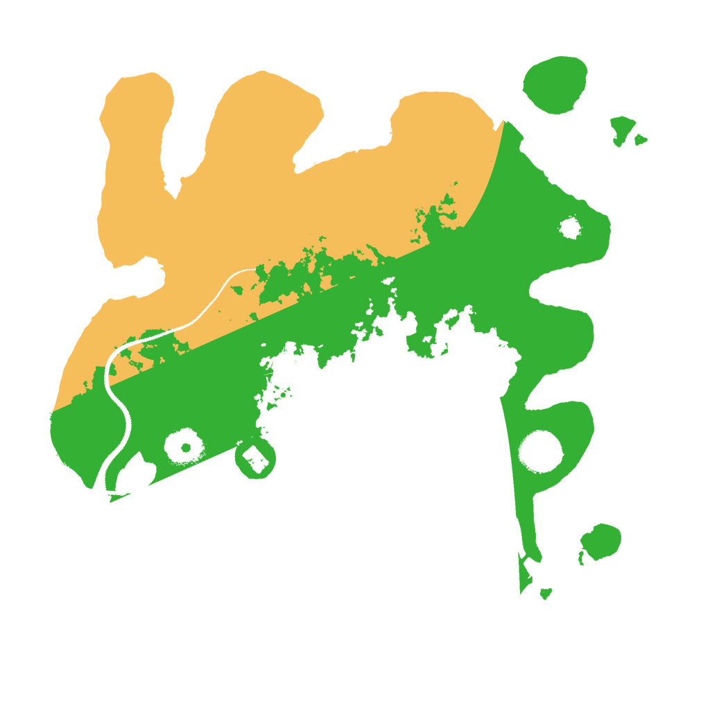 Biome Rust Map: Procedural Map, Size: 3000, Seed: 367128