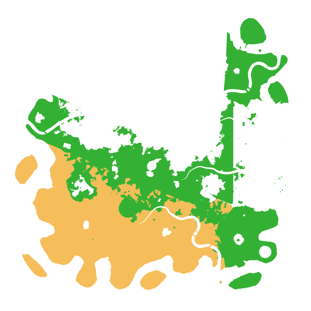 Biome Rust Map: Procedural Map, Size: 4500, Seed: 3903229