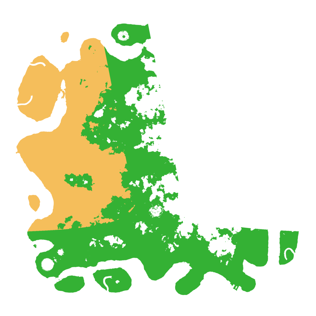 Biome Rust Map: Procedural Map, Size: 4500, Seed: 3018522