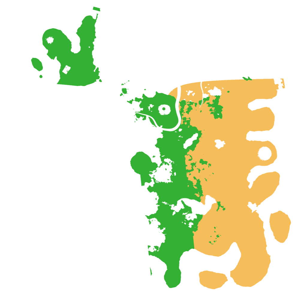 Biome Rust Map: Procedural Map, Size: 4000, Seed: 256741