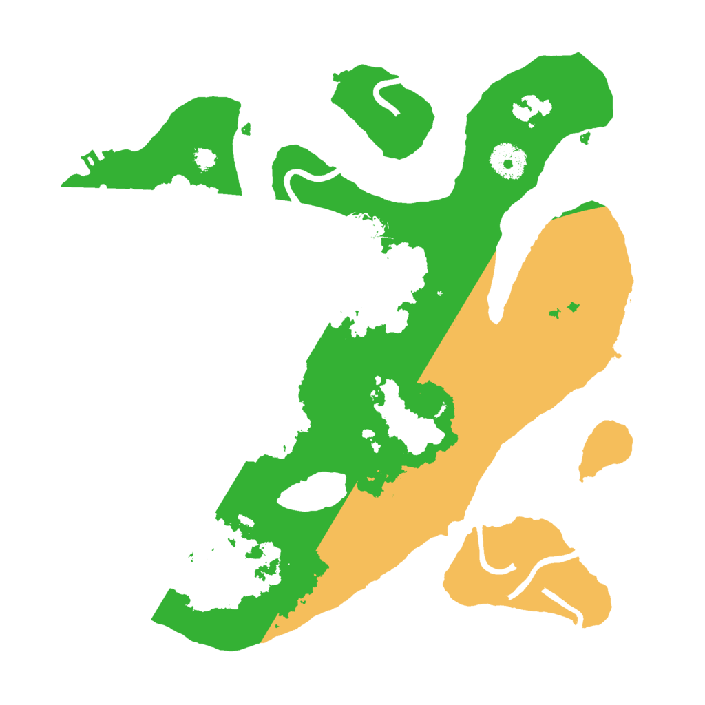 Biome Rust Map: Procedural Map, Size: 3000, Seed: 667275