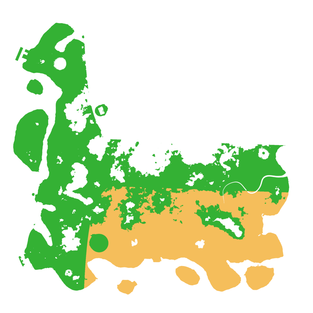 Biome Rust Map: Procedural Map, Size: 4500, Seed: 13370