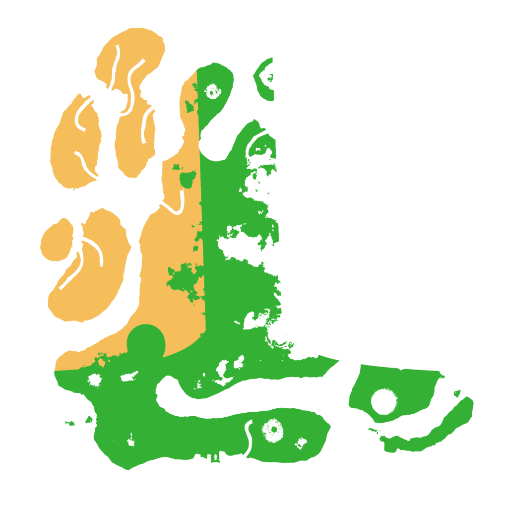 Biome Rust Map: Procedural Map, Size: 3500, Seed: 1172394901