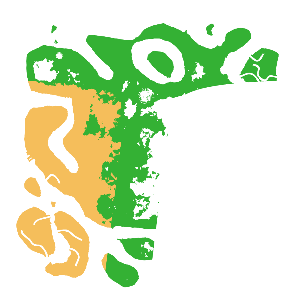 Biome Rust Map: Procedural Map, Size: 4000, Seed: 811366092