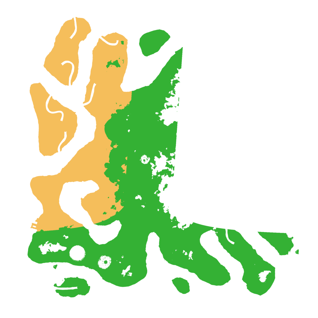 Biome Rust Map: Procedural Map, Size: 3650, Seed: 2050656909