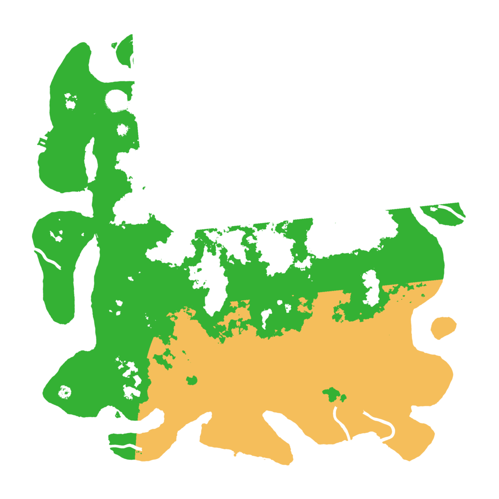 Biome Rust Map: Procedural Map, Size: 4000, Seed: 600419