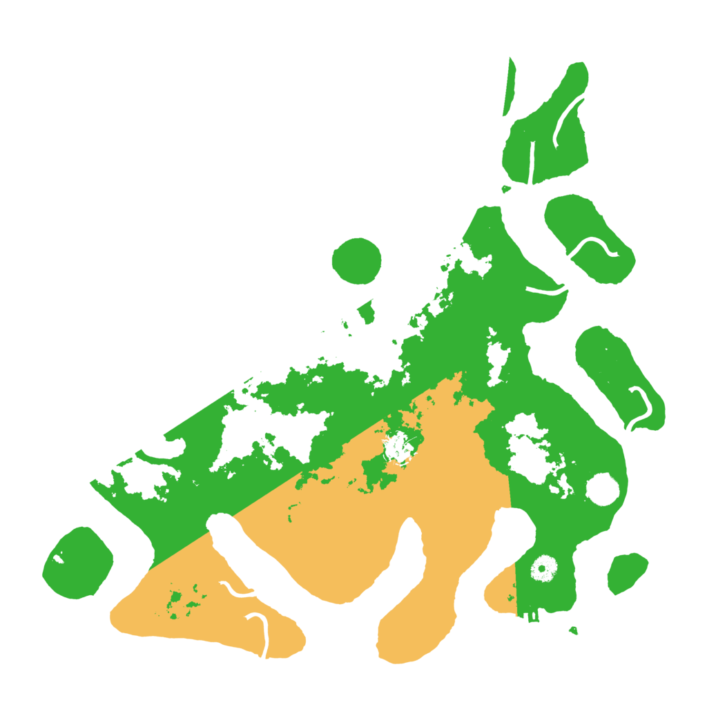 Biome Rust Map: Procedural Map, Size: 4050, Seed: 458121233