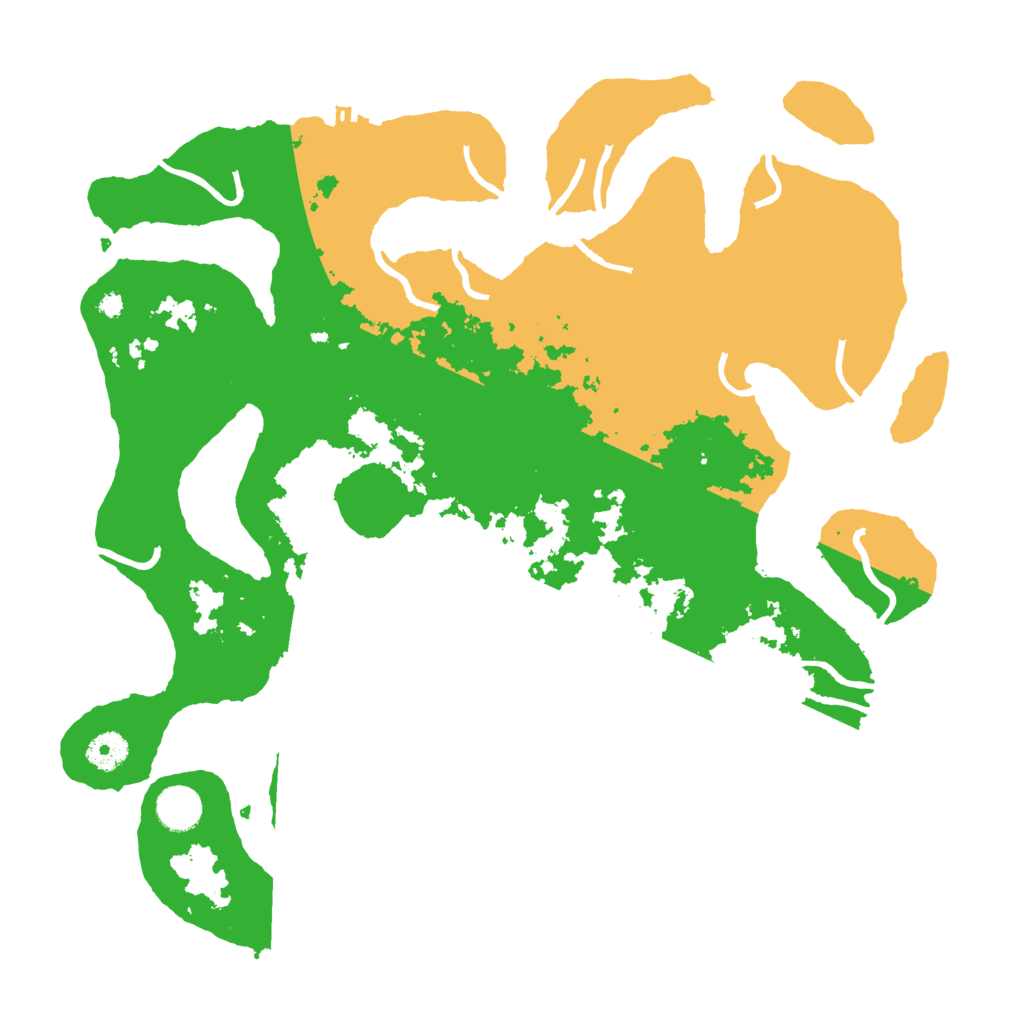 Biome Rust Map: Procedural Map, Size: 3950, Seed: 301330296