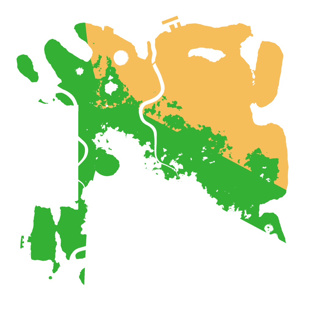 Biome Rust Map: Procedural Map, Size: 3750, Seed: 639063417