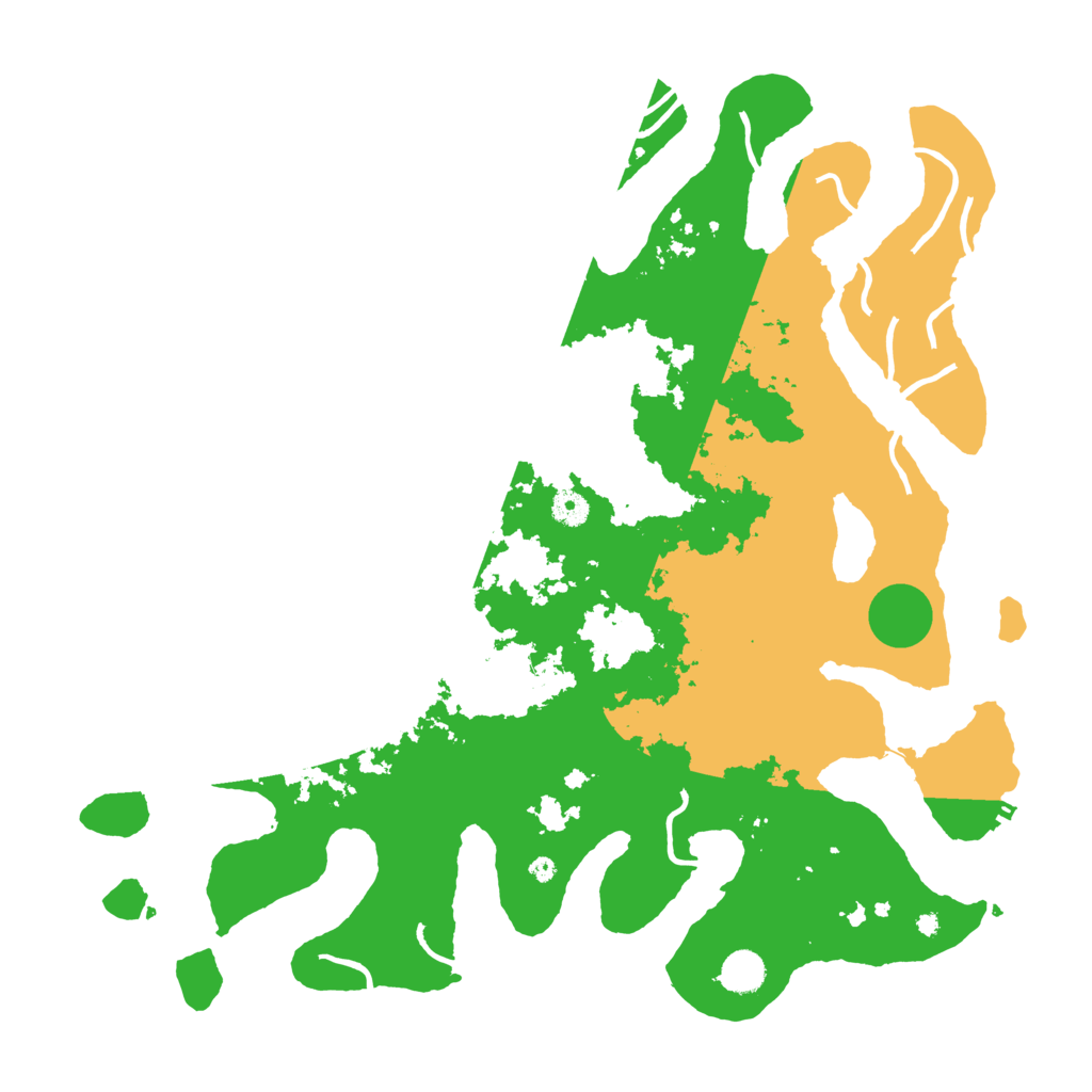 Biome Rust Map: Procedural Map, Size: 4500, Seed: 10969