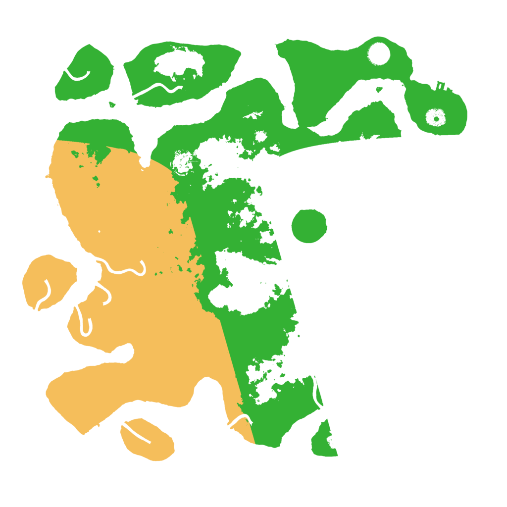 Biome Rust Map: Procedural Map, Size: 4000, Seed: 52945492