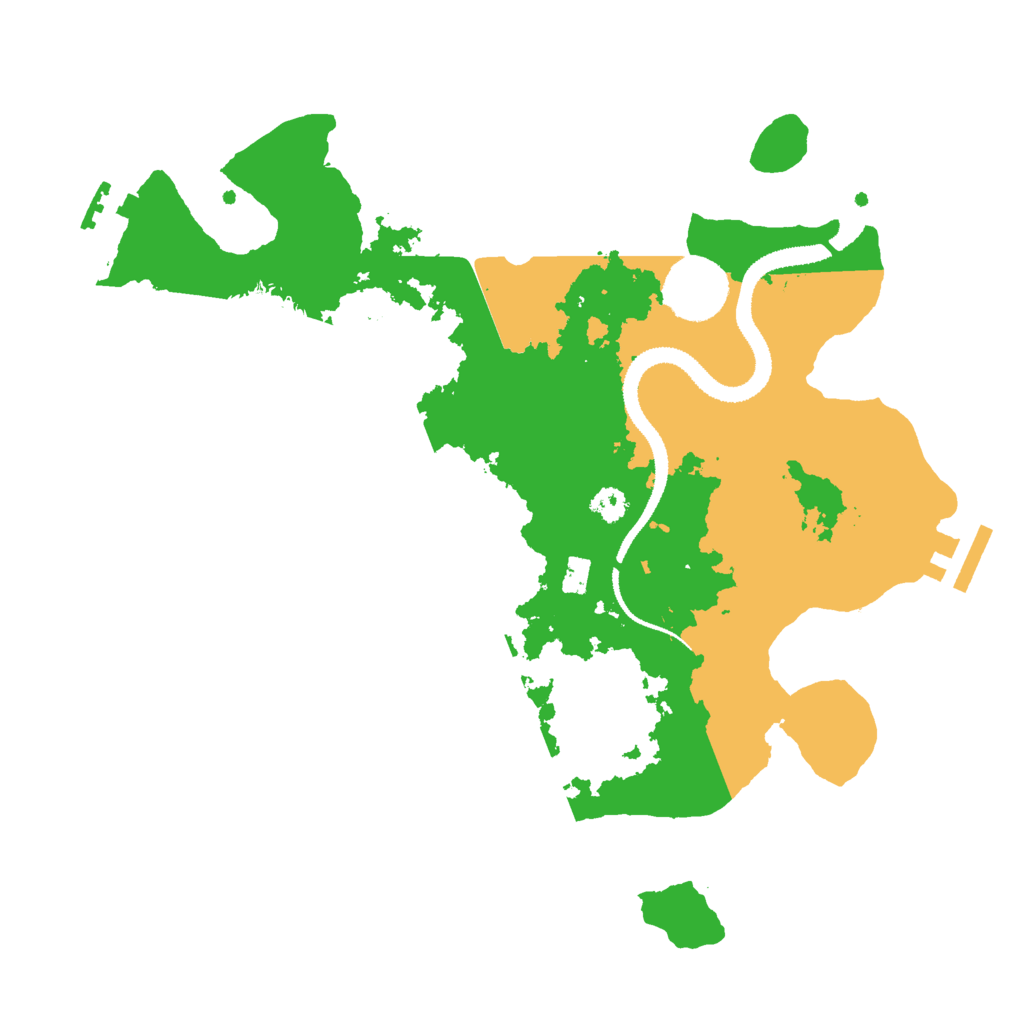 Biome Rust Map: Procedural Map, Size: 3000, Seed: 1903019165