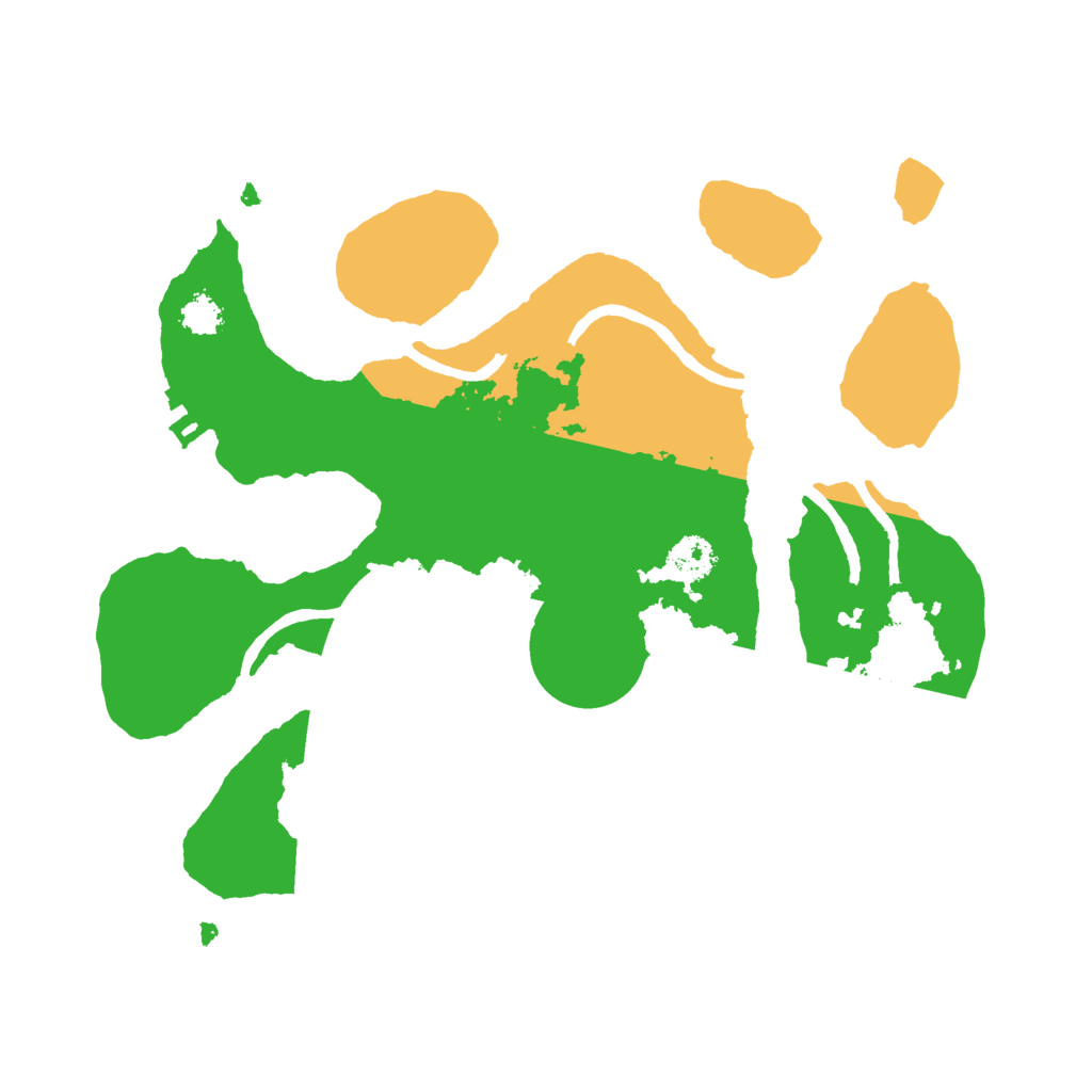 Biome Rust Map: Procedural Map, Size: 2500, Seed: 1771591561