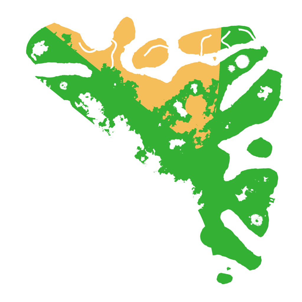 Biome Rust Map: Procedural Map, Size: 4000, Seed: 57795