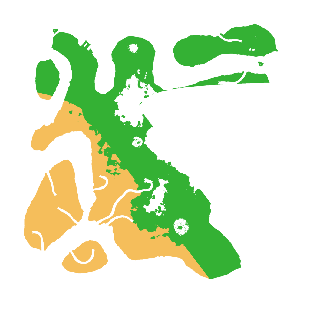 Biome Rust Map: Procedural Map, Size: 3000, Seed: 582611