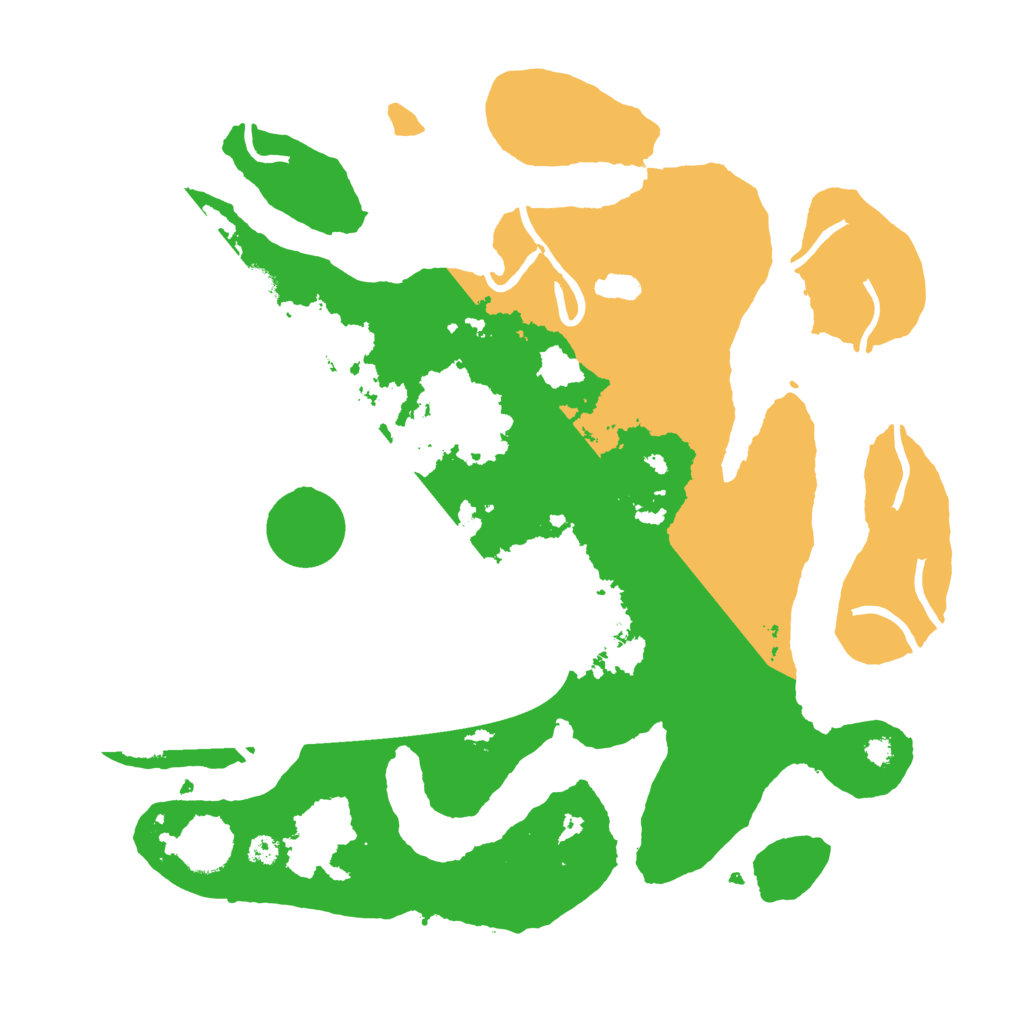 Biome Rust Map: Procedural Map, Size: 3500, Seed: 2106800709