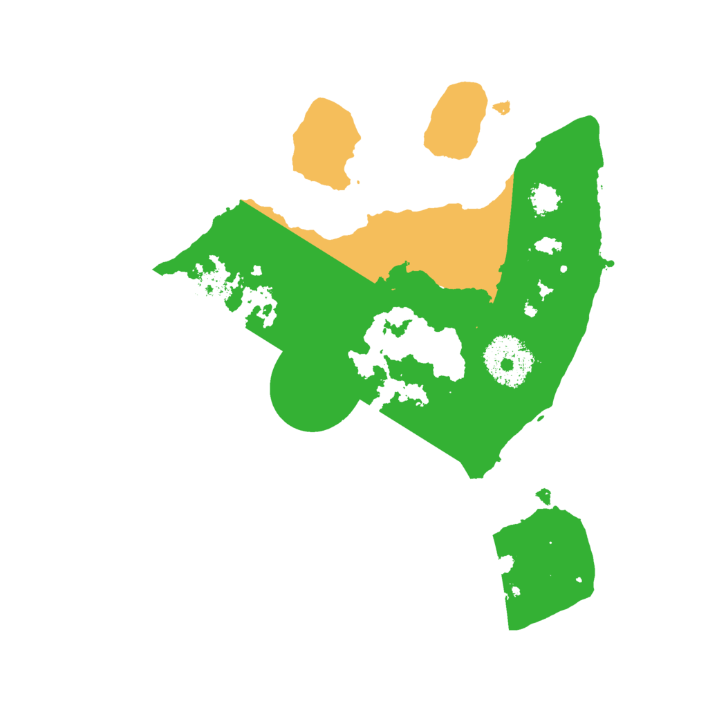 Biome Rust Map: Procedural Map, Size: 2200, Seed: 999999