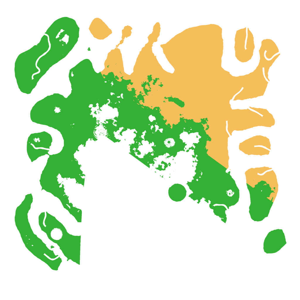 Biome Rust Map: Procedural Map, Size: 4500, Seed: 4057667