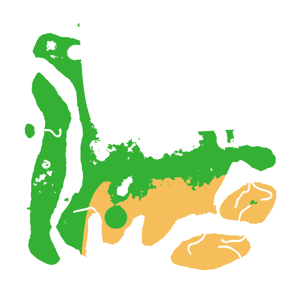 Biome Rust Map: Procedural Map, Size: 3500, Seed: 1842367851