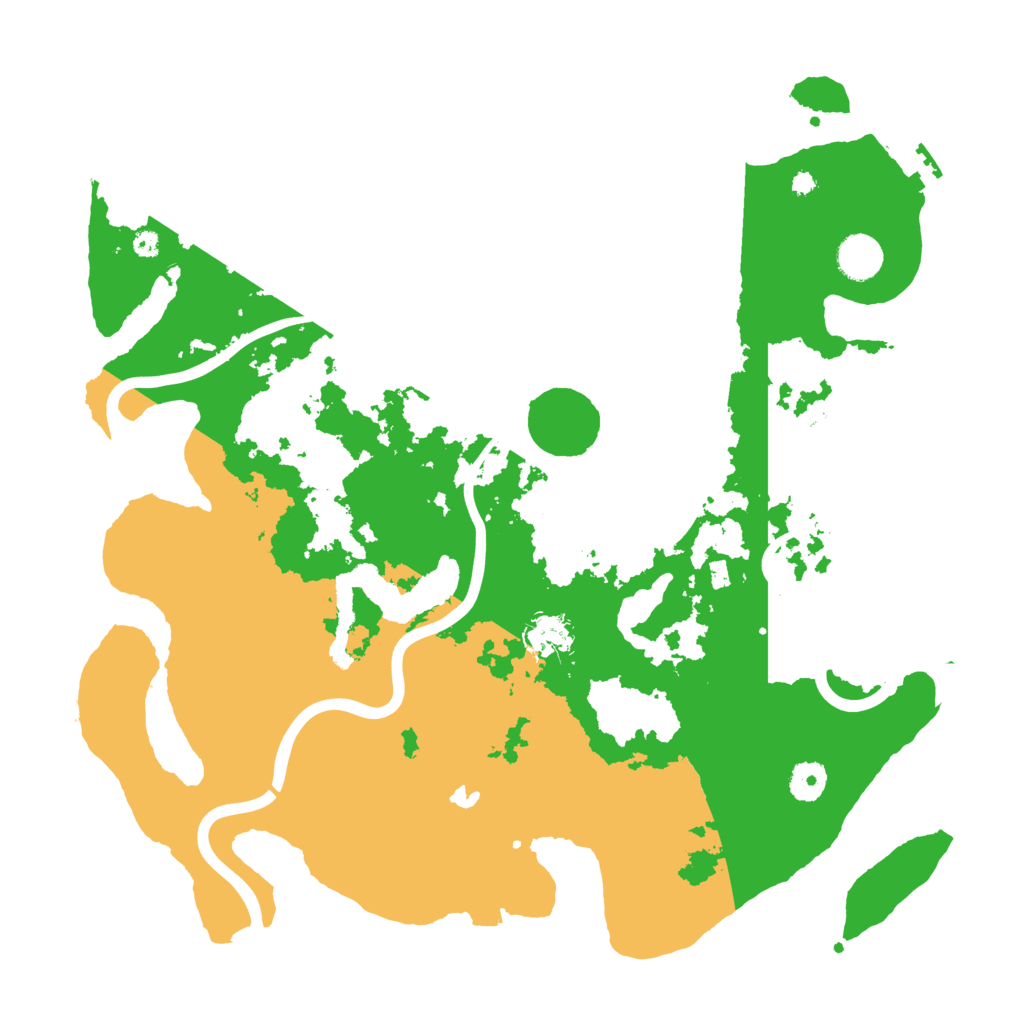 Biome Rust Map: Procedural Map, Size: 4000, Seed: 35684916